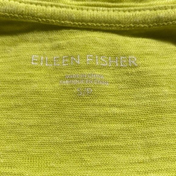 Eileen Fisher Organic Hemp Cotton A-Line Pullover Shift Dress Small - Picture 12 of 13